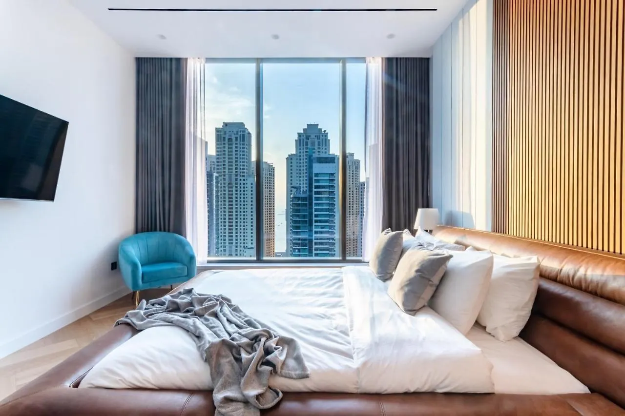 Luxury Penthouse At Dubai Marina 180 Marina Views Apartment